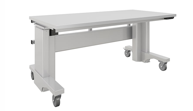 Adjustable heavy-duty workbench