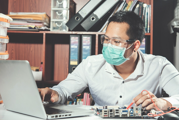 ESD workbench protecting electronics