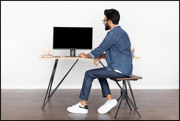 Sit-Stand Workbench Setup