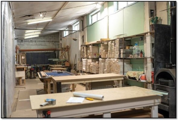 factory workbenches
