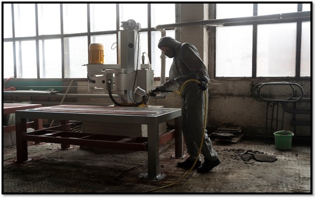 Workbench for metalworking