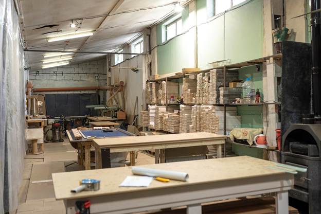 factory work benches