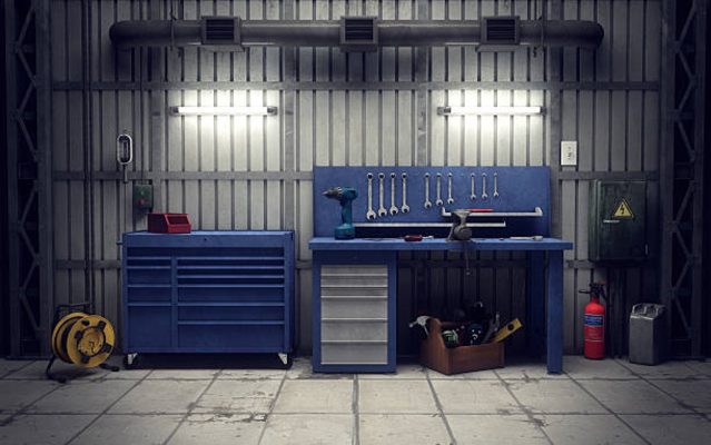 industrial workbench